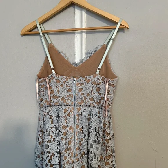 Light blue midi dress - Picture 5 of 7